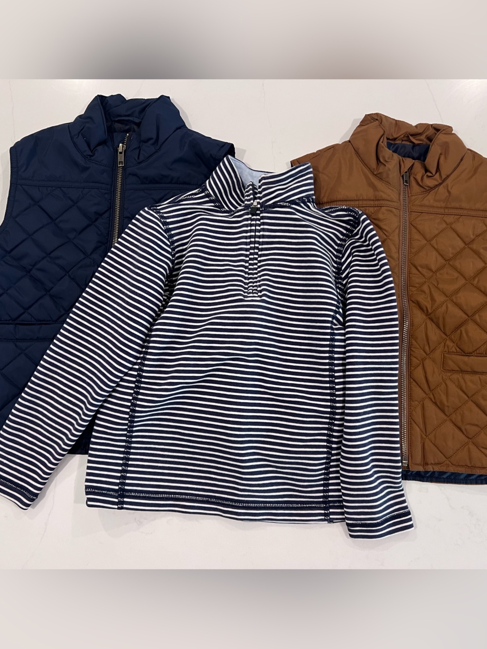 Boys Crewcuts Vests and Quarter Zip
